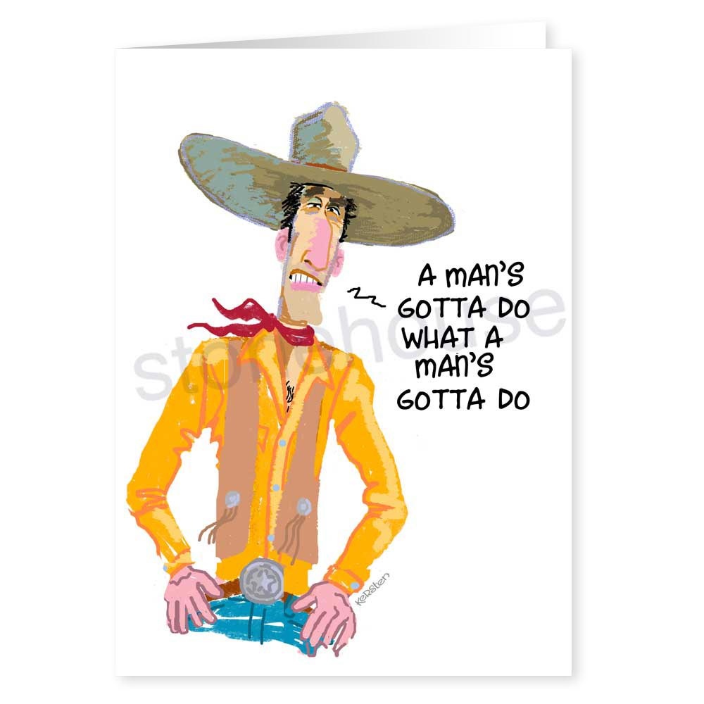 90+ Funny Cowboy Birthday Cards - Cowboy Birthday Cards Western - Free Printable Cowboy Birthday Cards