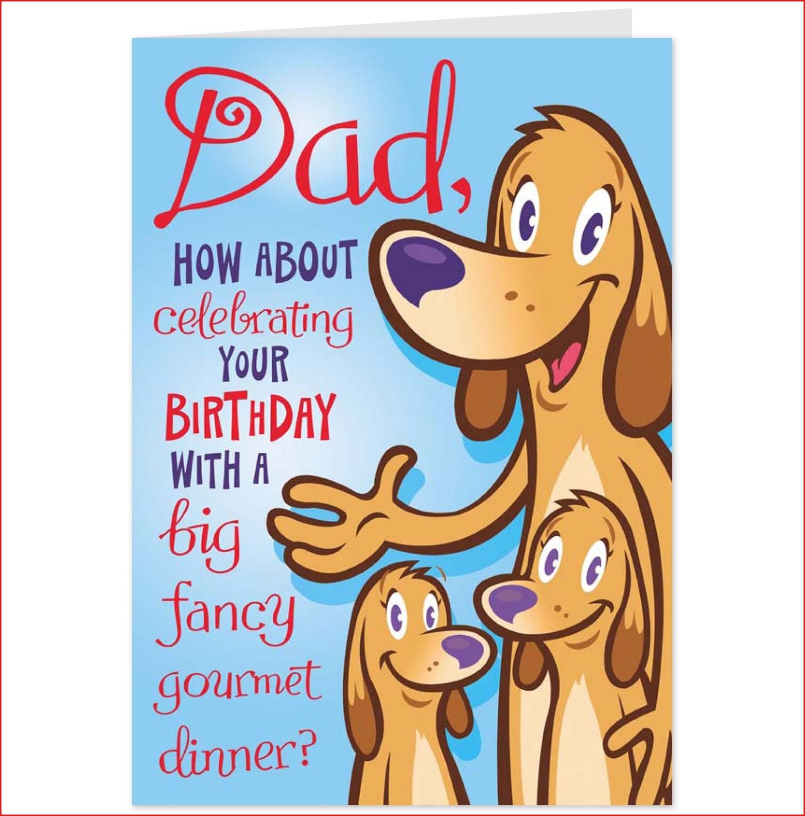 Funny Dad Birthday Cards Free Printable