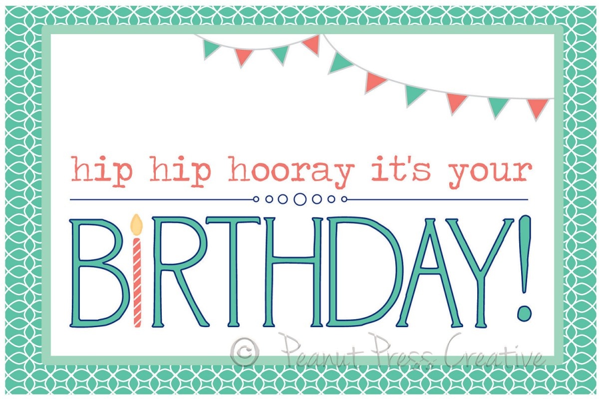 97+ Birthdays Cards To Print Free - Printable Birthday Card Maker - Free Printable Happy Birthday Cards Online
