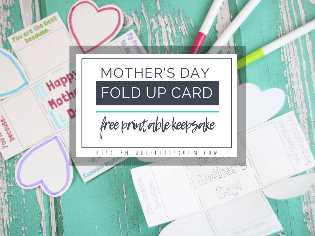 A Free &amp;quot;exploding&amp;quot; Printable Mothers Day Card For Kids - The Kitchen - Free Printable Cards No Sign Up