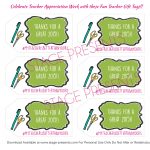 A Salute To Dedicated And Devoted Teachers + Free Printable Teacher   Teacher Gift Tags Printable Free
