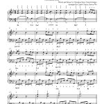 A Thousand Yearschristina Perri Piano Sheet Music | Advanced Level   Piano Sheet Music For Beginners Popular Songs Free Printable