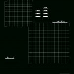 A Typical Pen And Paper Version Of The Game, Showing The Large   Free Printable Battleship Game