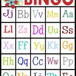 Abc's Bingo  Free Printable!   Sassy Sanctuary   Free Printable Alphabet Bingo Cards