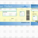 Airline Ticket Invitation Template Free Download Wonderfully   Free Printable Airline Ticket Template