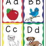 Alphabet Flashcards Freebie | Alphabet Crafts | Alphabet, Printable   Free Printable Alphabet Flash Cards