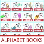 Alphabet! Free Printable Mini Books | Preschool Powol Packets   Free Printable Abc Mini Books