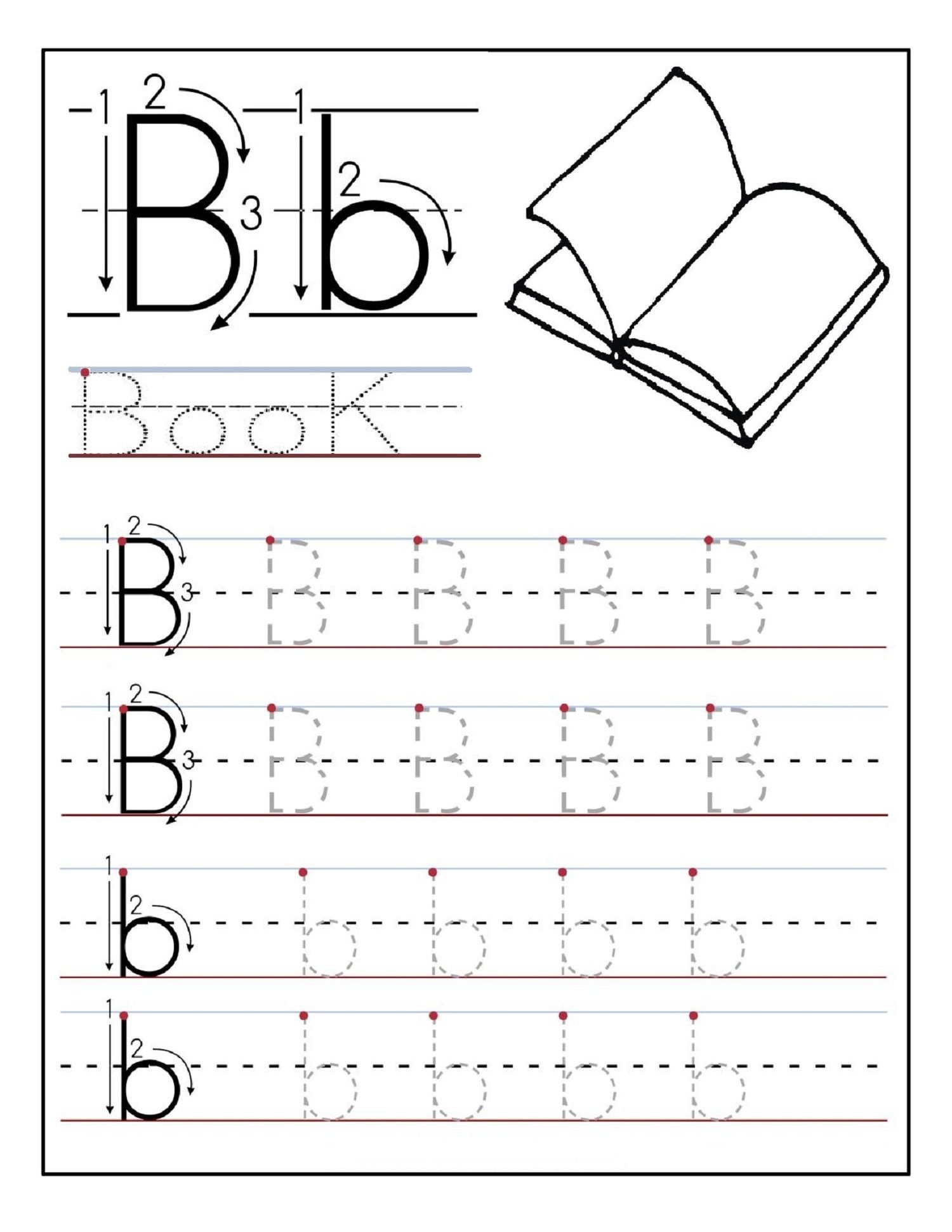 Alphabet Tracing Printables Best For Writing Introduction - Free Printable Tracing Worksheets