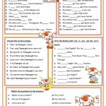 Am, Is, Are, Has, Have Worksheet   Free Esl Printable Worksheets   Free Printable Esl Resources
