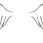 Angel Wings Coloring Page | Free Printable Coloring Pages   Angel Wings Template Printable Free
