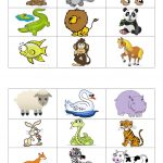 Animals Bingo Cards Worksheet   Free Esl Printable Worksheets Made   Free Printable Animal Cards