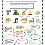Animals | Free Esl Worksheets | Teachers Resources | Animal   Free Printable Esl Resources