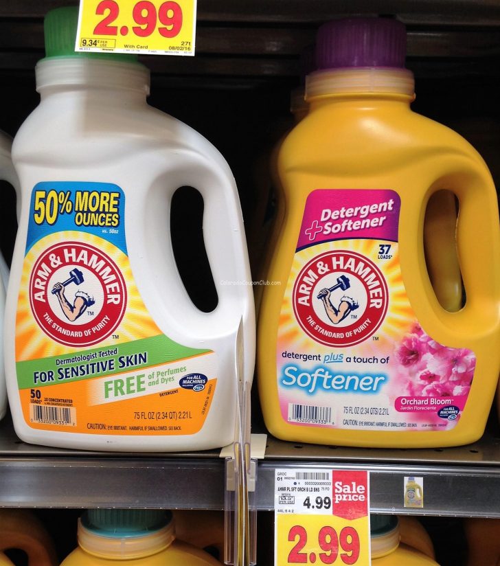 Free Printable Arm And Hammer Laundry Detergent Coupons