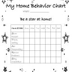 At Home Behavior Chart | Kid Stuff | Home Behavior Charts, Behaviour   Free Printable Behaviour Charts For Home