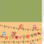 Autumn Friends Free Printables From Papercraft Inspirations Issue   Free Printable Fall Scrapbook Paper