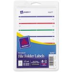 Avery Print Or Write File Folder Label   Permanent Adhesive   11/16   Free Printable File Folder Labels