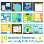 Awesome Free Printable Memory Book Templates | Best Of Template   Free Printable Baby Memory Book
