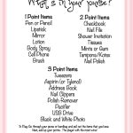 Baby Boy Shower Magnificent Free Printable Coed Baby Shower Games   Free Printable What&#039;s In Your Purse Game