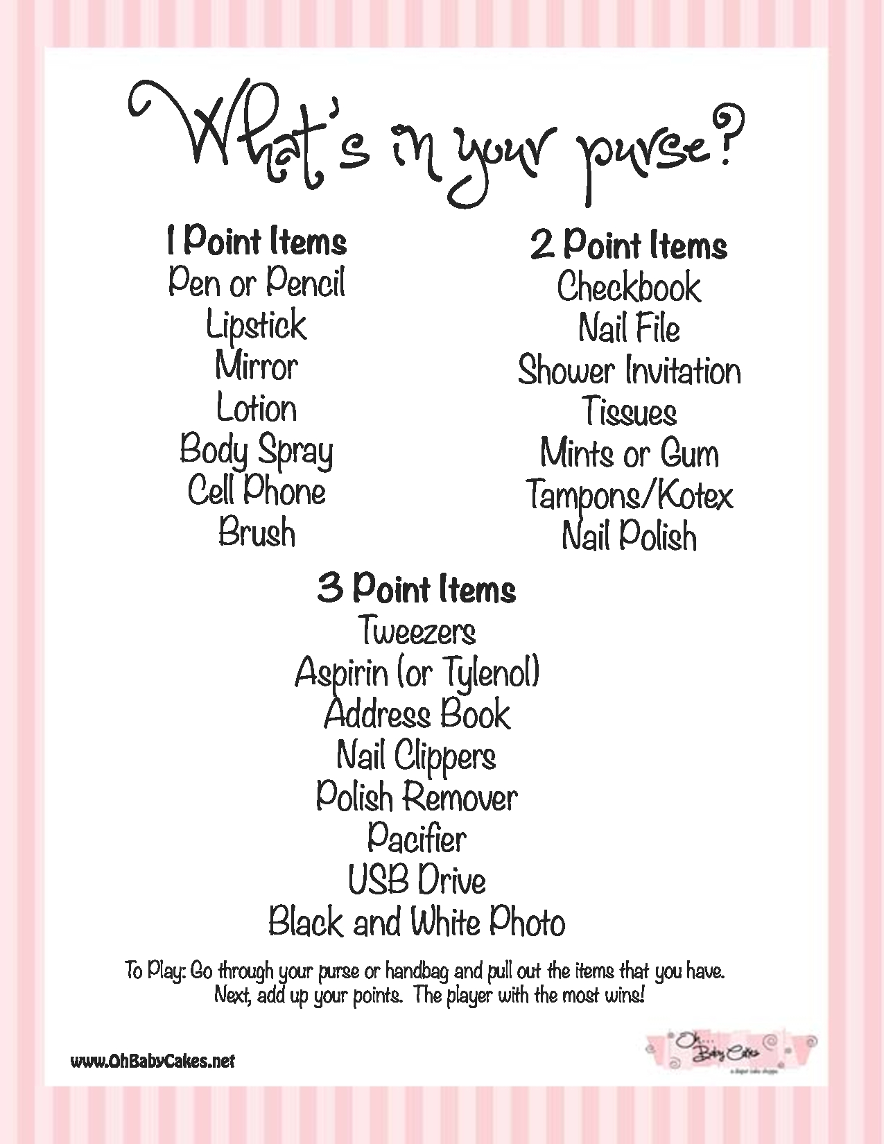 Baby Boy Shower Magnificent Free Printable Coed Baby Shower Games - What&amp;#039;s In Your Phone Baby Shower Game Free Printable