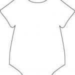 Baby Onesie Drawing At Getdrawings | Free For Personal Use Baby   Free Printable Baby Onesie Template