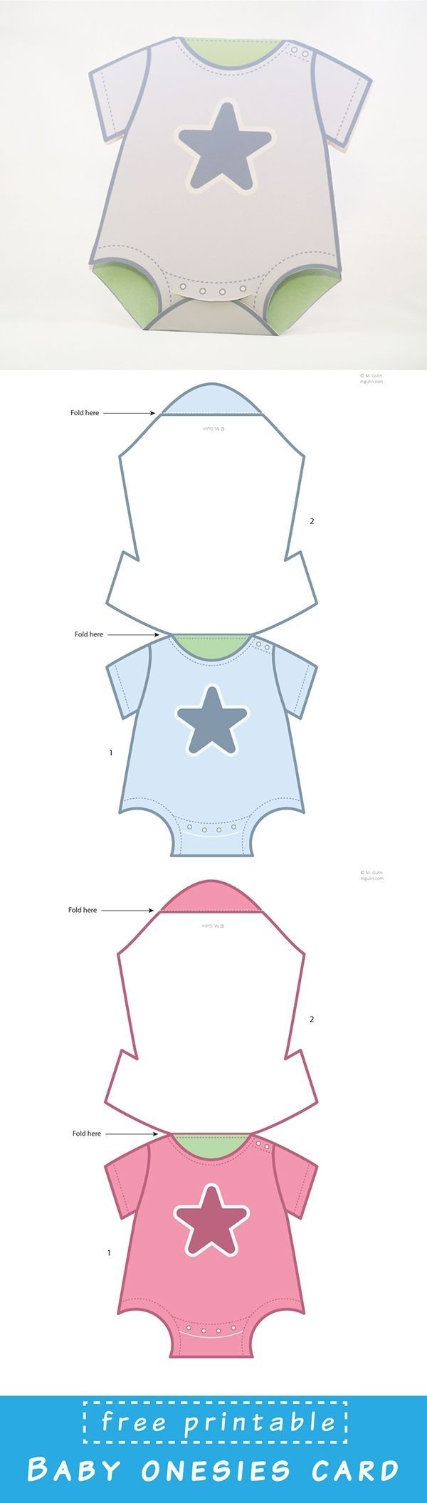 Baby Onesies Cards | Projects To Try | Baby Shower Cards, Baby, Baby - Free Printable Baby Onesie Template