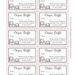 Baby Shower Diaper Raffle Ticket Printablebumpandbeyonddesigns   Free Printable Diaper Raffle Tickets Elephant