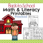 Back To School Preschool Worksheets   Planning Playtime   Froggy Goes To School Free Printables