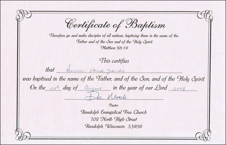 Free Baby Dedication Certificate Printable