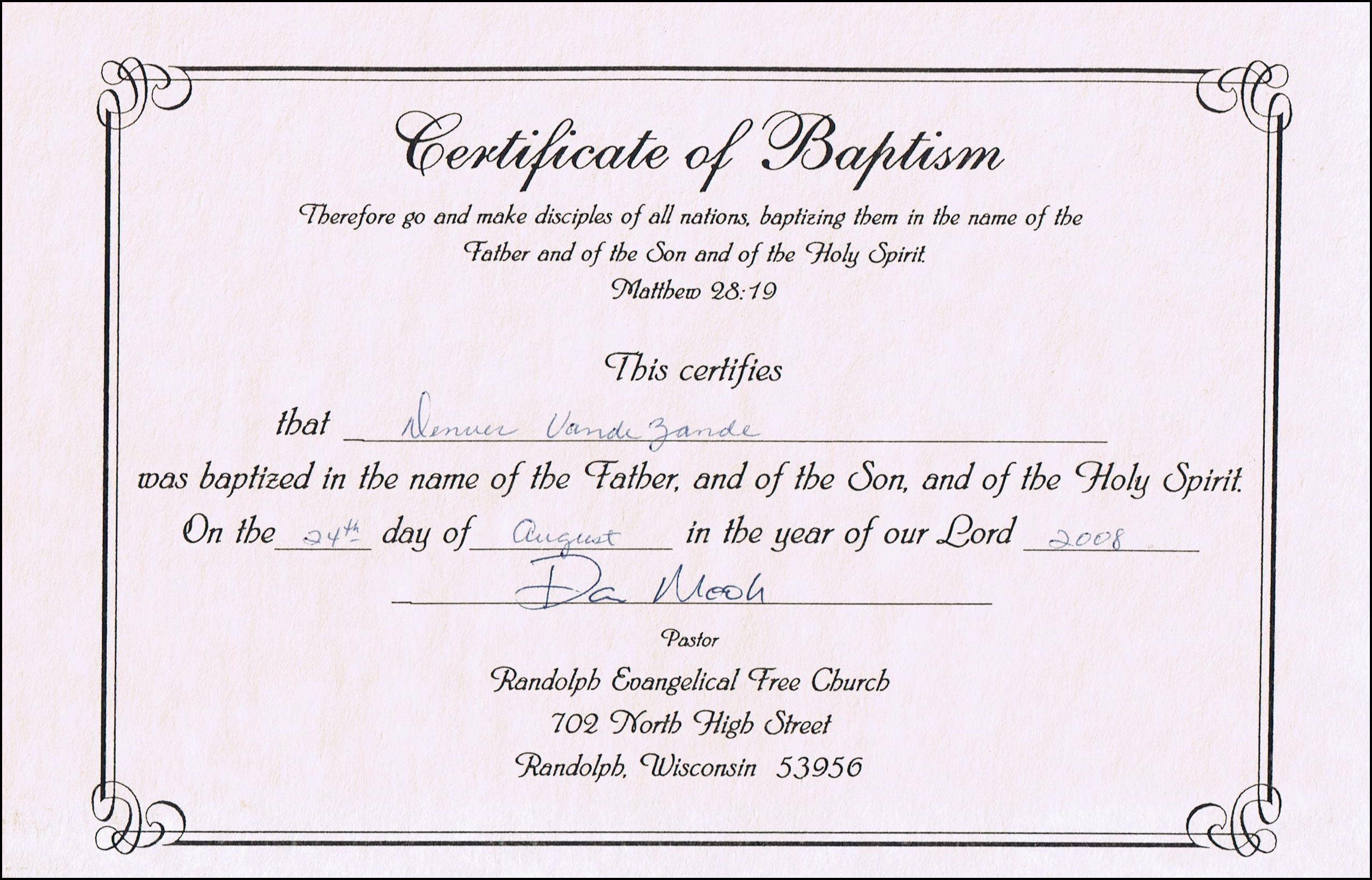 Free Baby Dedication Certificate Printable Free Printable