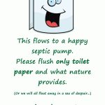 Bathroom Sign. Please Flush Only Toilet Paper, | Signs In 2019   Free Printable Please Flush Toilet Sign