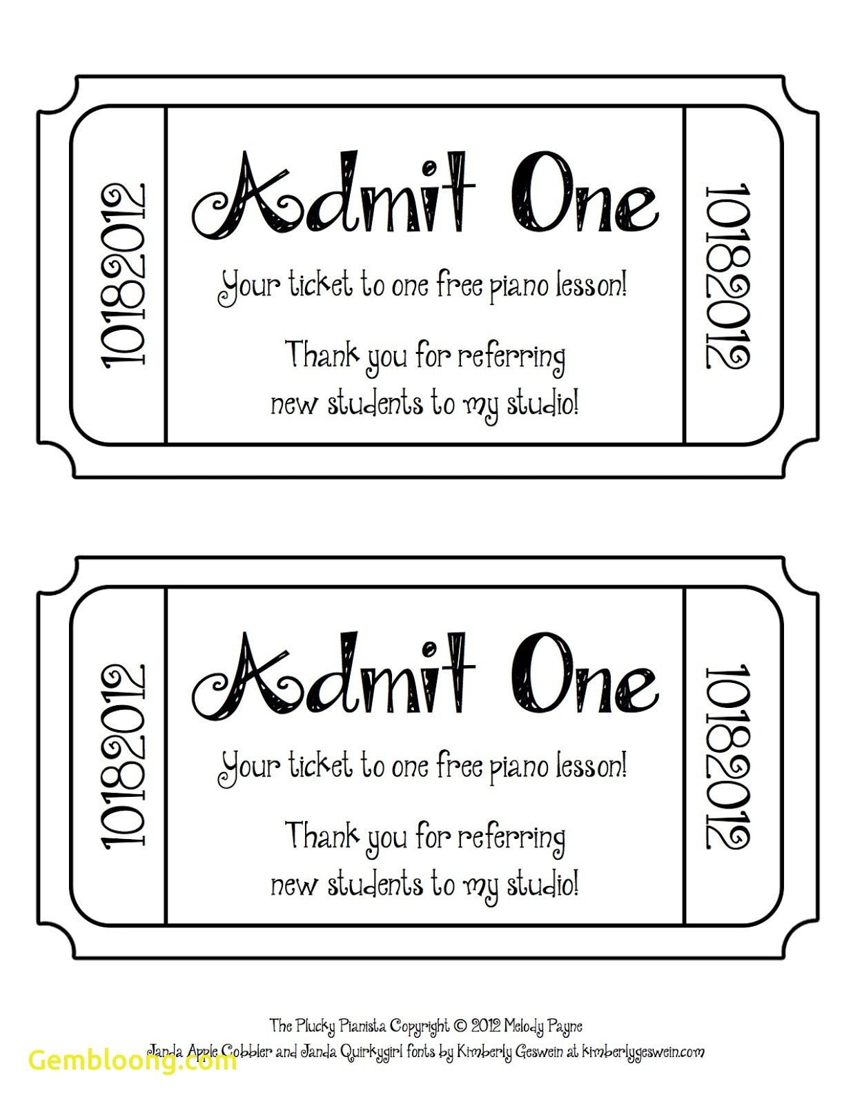 Beautiful Movie Ticket Template Free | Www.pantry-Magic - Free Printable Admit One Invitations