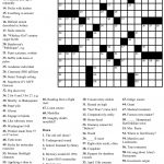 Beekeeper Crosswords   New York Times Crossword Printable Free Monday