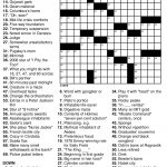 Beekeeper Crosswords   Pop Culture Crossword Printable Free