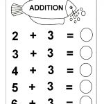 Beginner Addition – 6 Kindergarten Addition Worksheets / Free   Free Printable Math Worksheets For Kindergarten