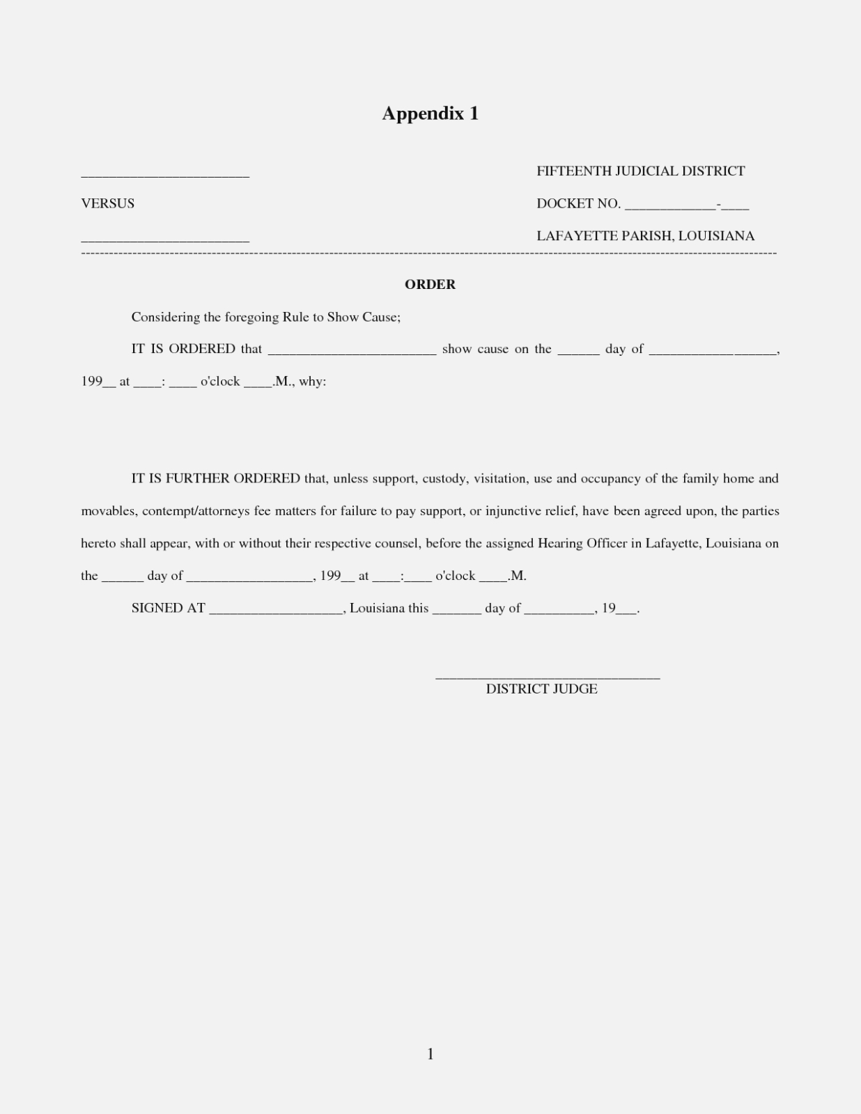 Best Photos Of Louisiana Divorce Petition Sample – Legal Divorce - Free Printable Divorce Papers For Louisiana
