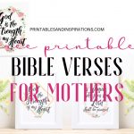 Bible Verses For Mothers   Free Printable!   Printables And Inspirations   Free Printable Scripture Verses