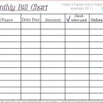 Bill Calendar Printable Free Monthly Bill Organizer Template Online   Free Printable Bill Organizer