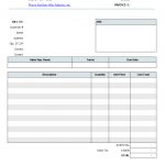 Billing Invoices Free Printable Invoice Forms Templates Blank Design   Free Printable Invoices