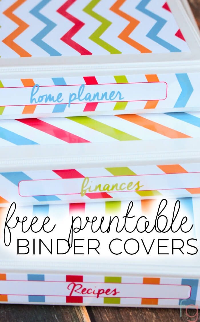 Binder Covers - Free Printable - Free Printable Binder Covers And Spines