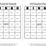 Bingo Game Worksheet Generator   Free Printable Bingo Maker
