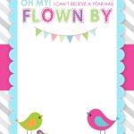 Bird Birthday Party With Free Printables   How To Nest For Less™   Free Printable Water Birthday Party Invitations