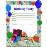 Birthday Party Invitation Maker Free — Birthday Invitation Examples   Invitation Creator Free Printable