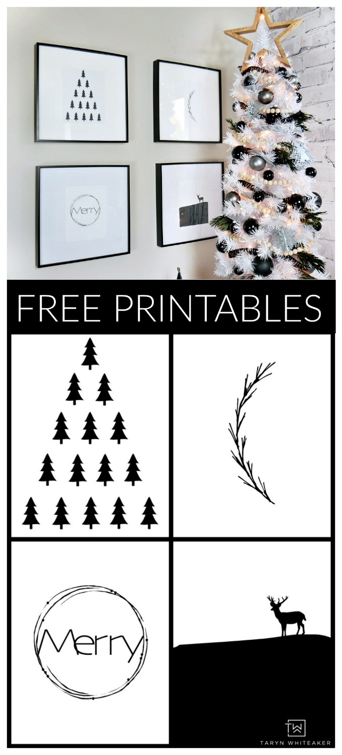 Free Black And White Printables Free Printable