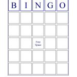 Blank Bingo Cards | If You Want An Image Of A Standard Bingo Card   Free Printable Blank Bingo Cards For Teachers
