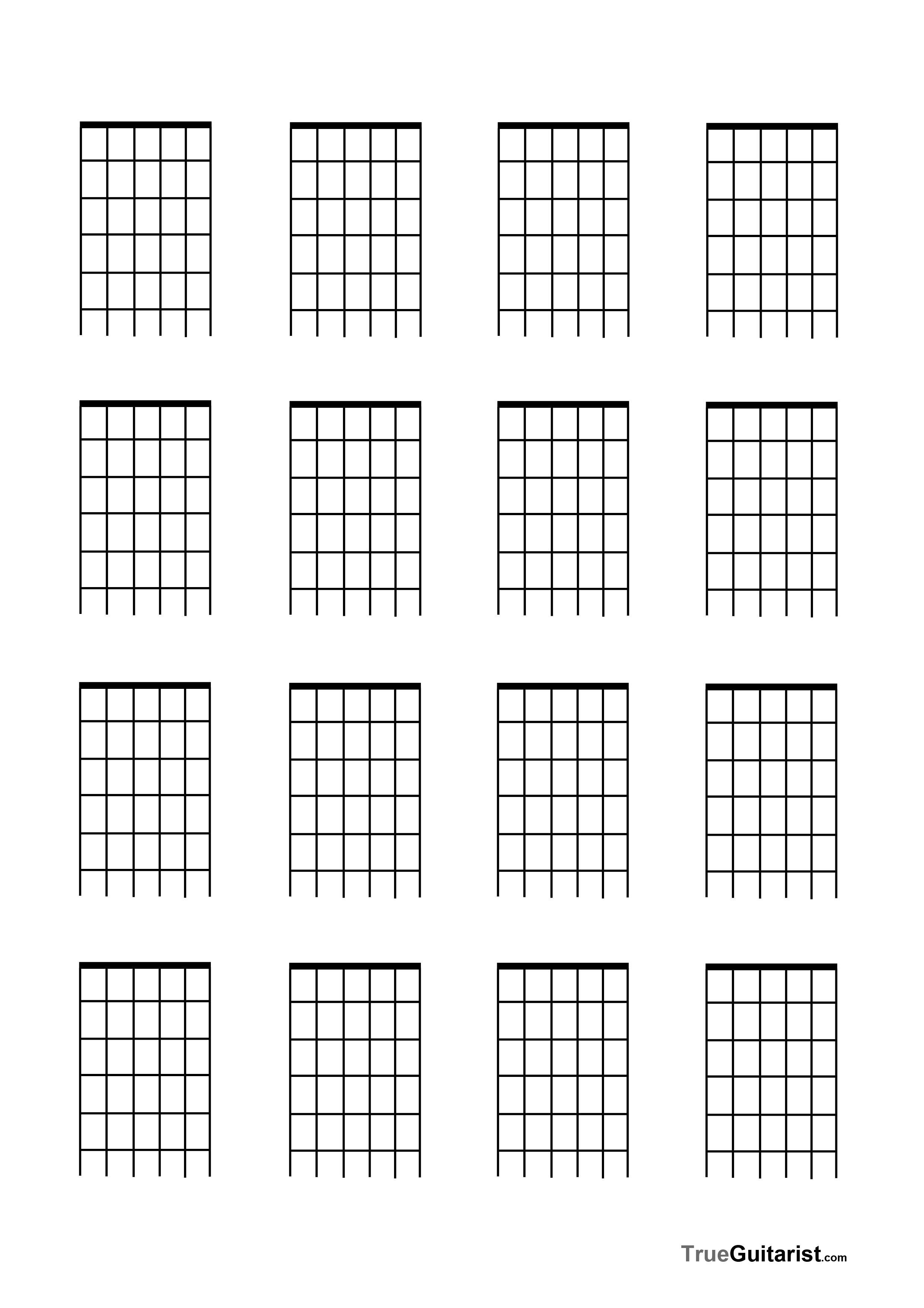 downloadable blank guitar neck diagrams