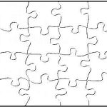 Blank Jigsaw Puzzle Pieces Template | Templates | Puzzle Piece   Free Printable Blank Jigsaw Puzzle Pieces