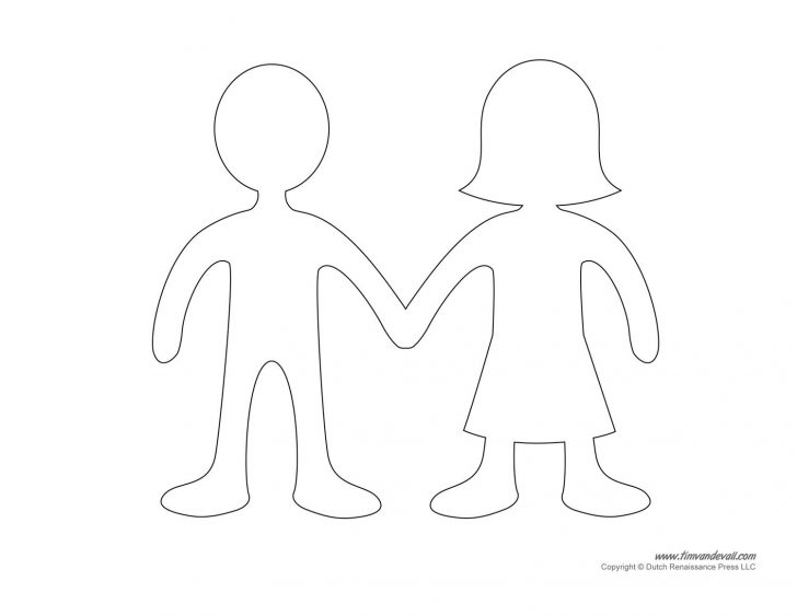 Free Printable Person Template