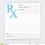 Blank Prescription Pad Stock Illustrations – 300 Blank Prescription   Free Printable Prescription Pad