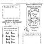 Blessing Of The Back Packs Worship Worksheet. Free Printable   Free Printable 5 W&#039;s Worksheets