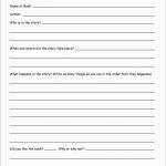 Book Report Template 2Nd Grade Free New 8 Best Of 2Nd Grade Book   Free Printable Book Report Forms